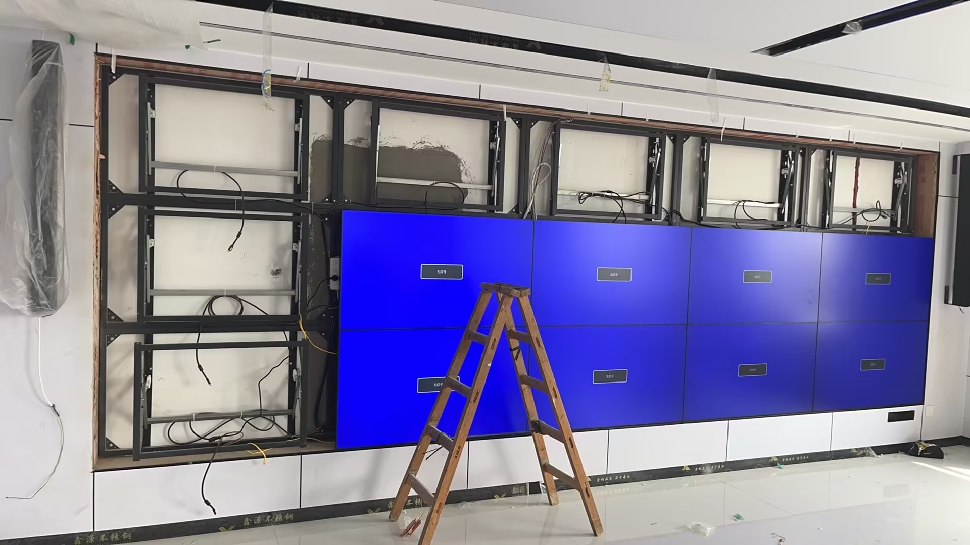 优联技术圆满完成武汉市公安局新洲区分局智慧大屏安装调试 筑牢基层警务指挥科技防线